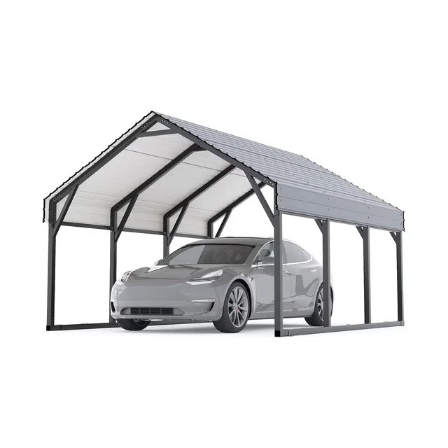 Metal Carport 13' 15ft 13ft