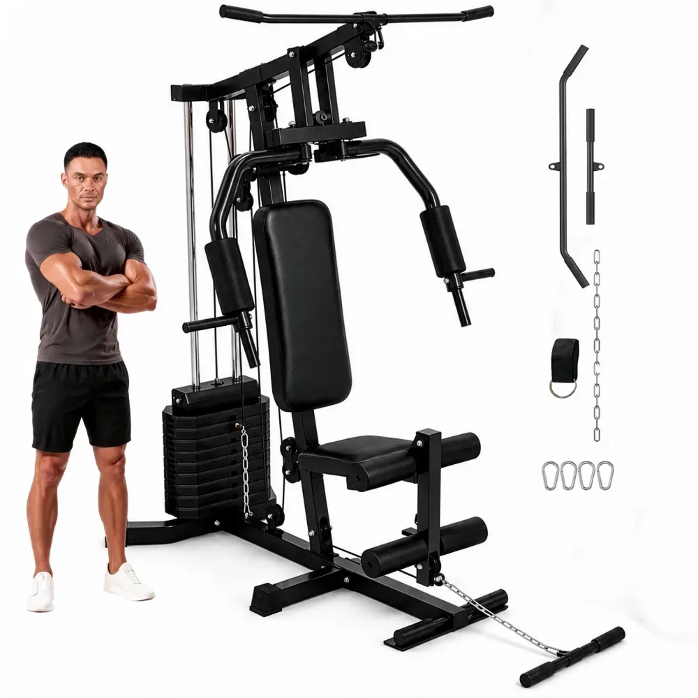 Exercise Equipment 100lbs 100lb black