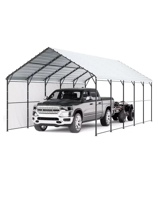 Metal Carport 13' 26' 35lb
