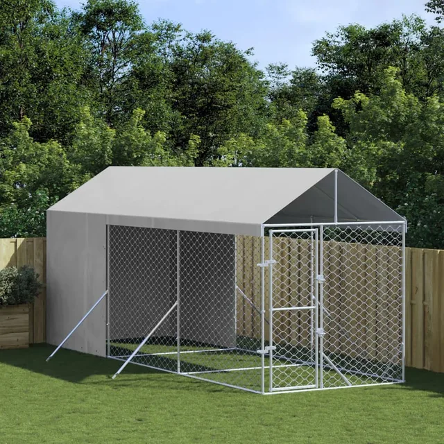 Crates & Gates 8.2 ft silver 98.4 in