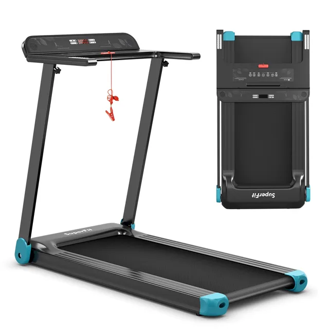 Running Machine folding portable red