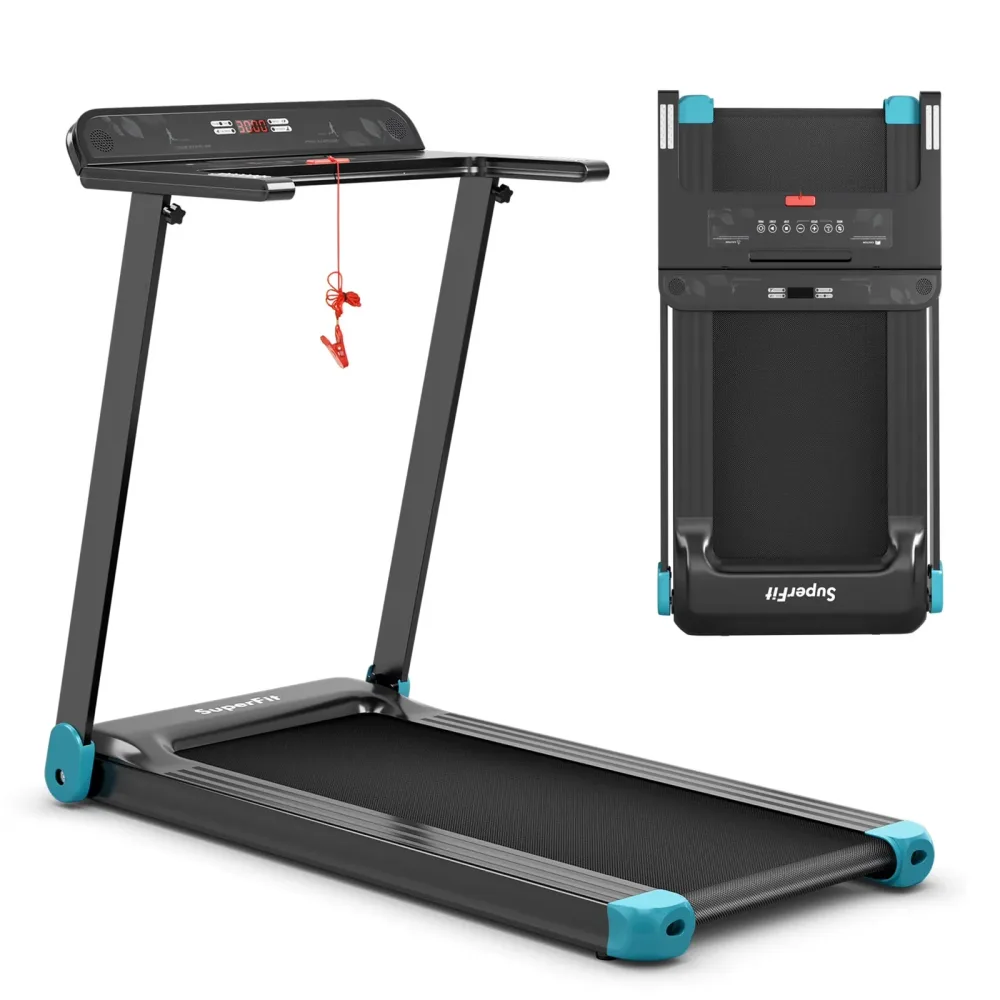 Running Machine folding portable red
