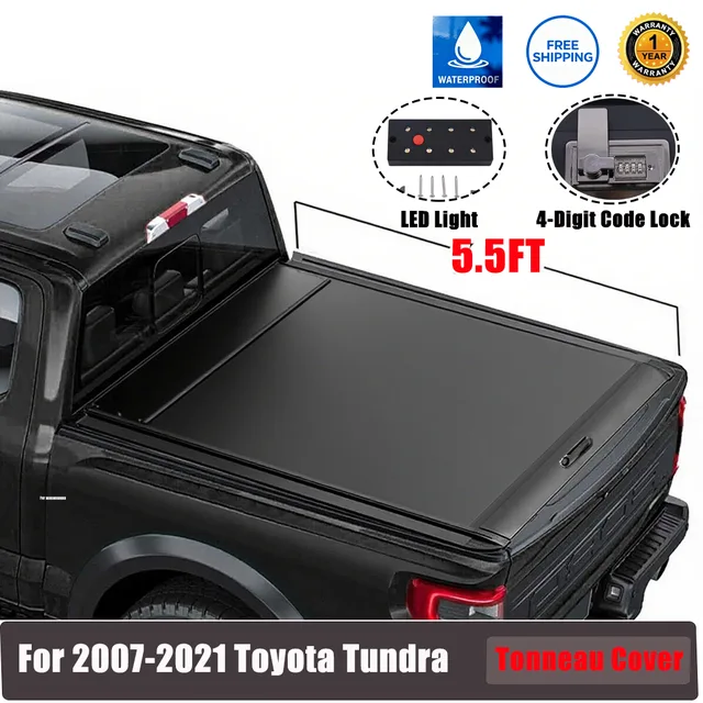Retractable Tonneau 5.5ft 5.5 ft waterproof