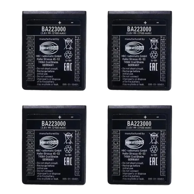 Batteries 3.6v rechargeable