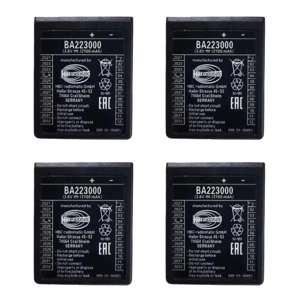 Batteries 3.6v rechargeable