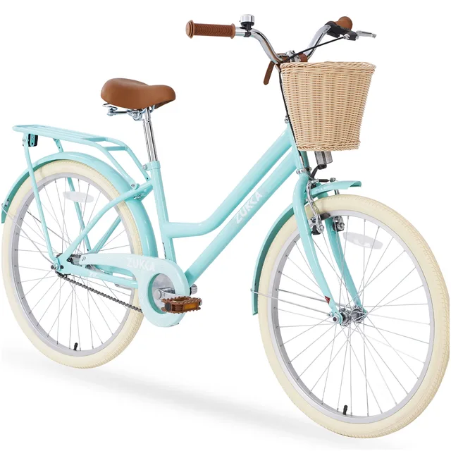 Bike Steel 24 inch adjustable green