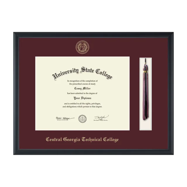 Diploma Frame 14w black 23.75w
