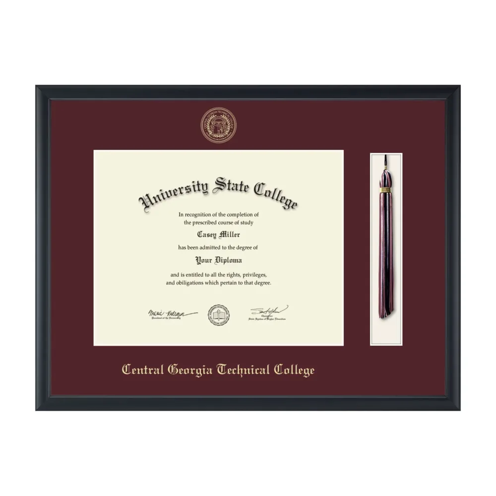 Diploma Frame 14w black 23.75w