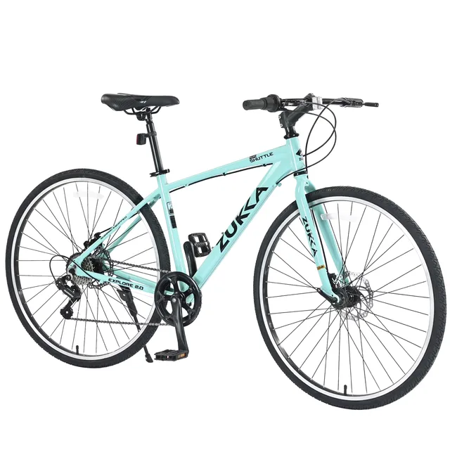 Road Bike blue green 220 pounds