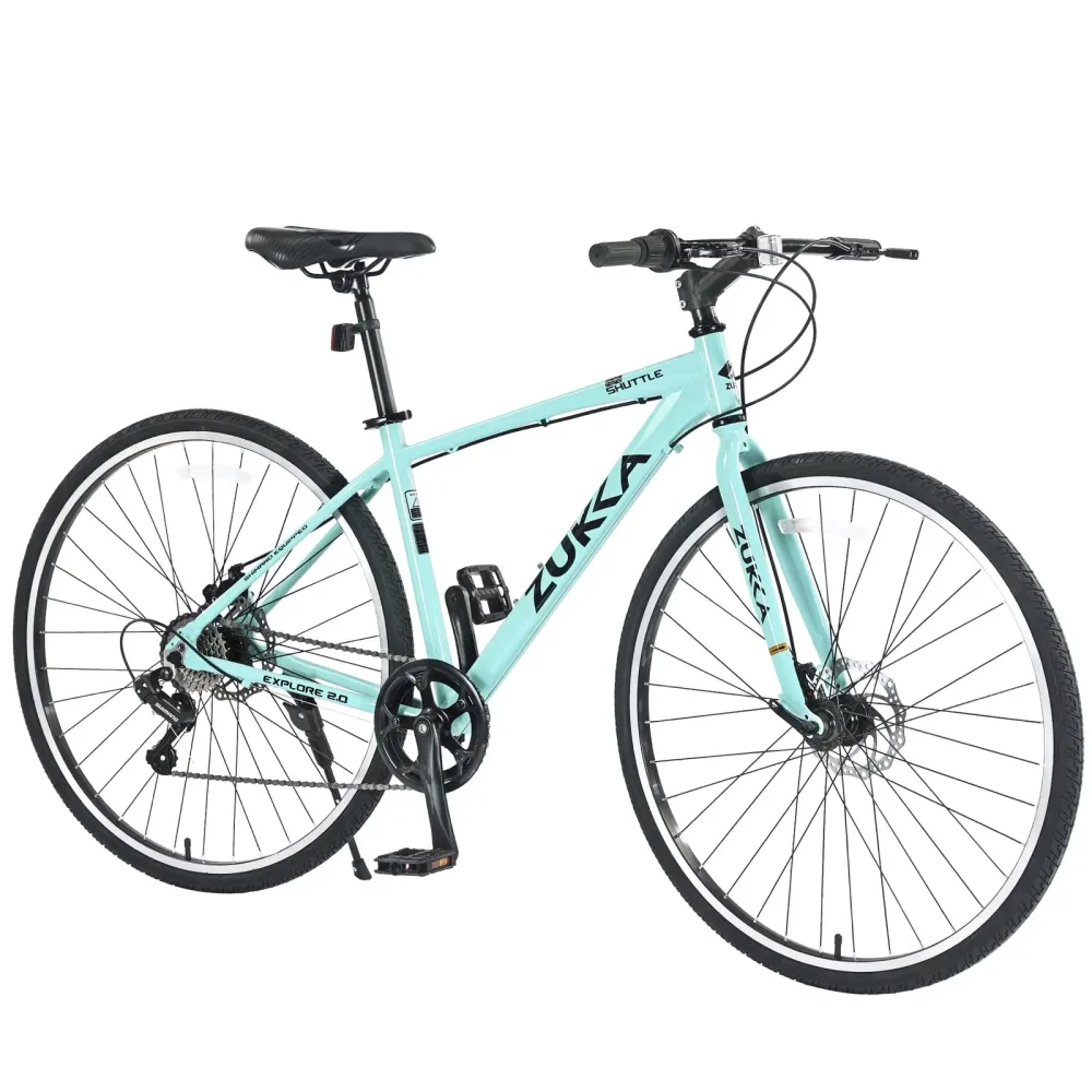 Road Bike blue green 220 pounds