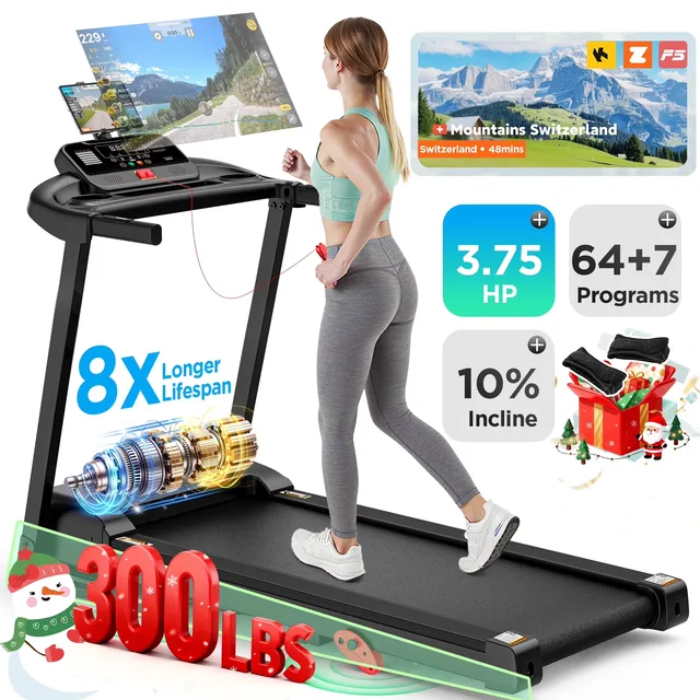 Exercise Machine 300lbs 3.75hp folding