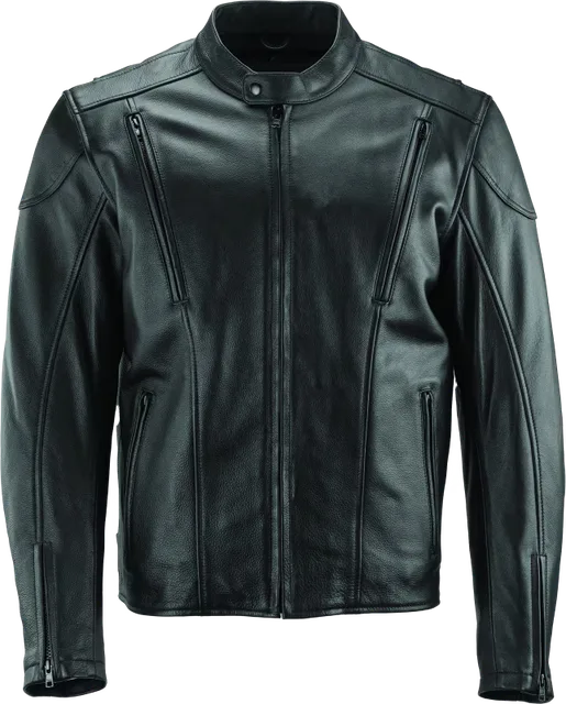 Leather Jacket black 5.4 lb