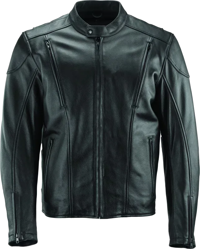 Leather Jacket black 5.4 lb