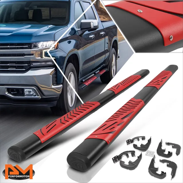 Bumpers & Grille Guards 5" black red