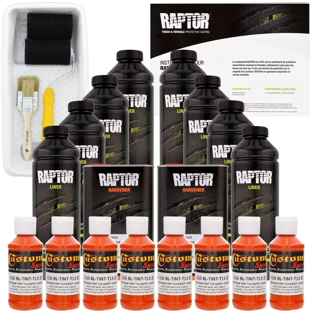 Truck Bed 8 liters orange 3 oz