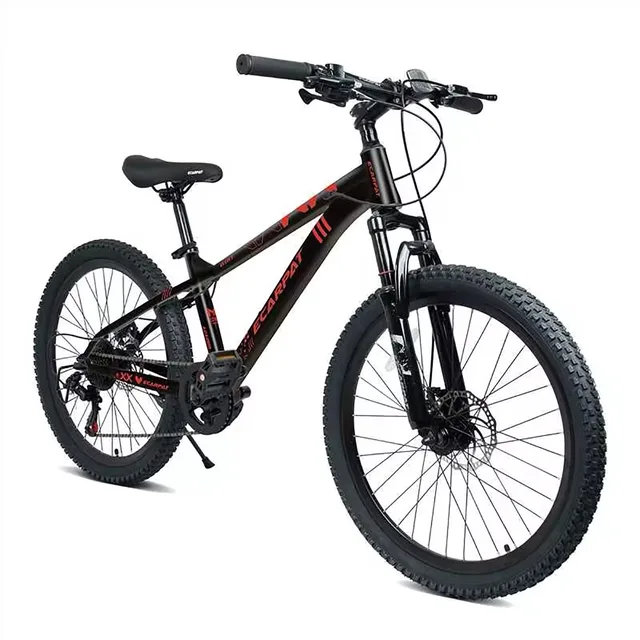 Mountain Bike 24 inch black heavy-duty