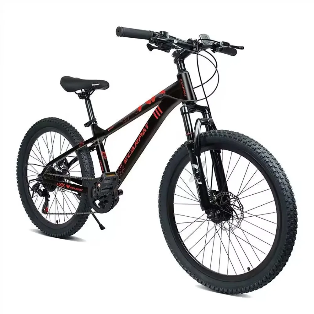 Mountain Bike 24 inch black heavy-duty