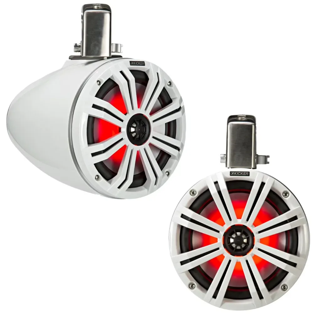 Audio Components 8" white 4 inches