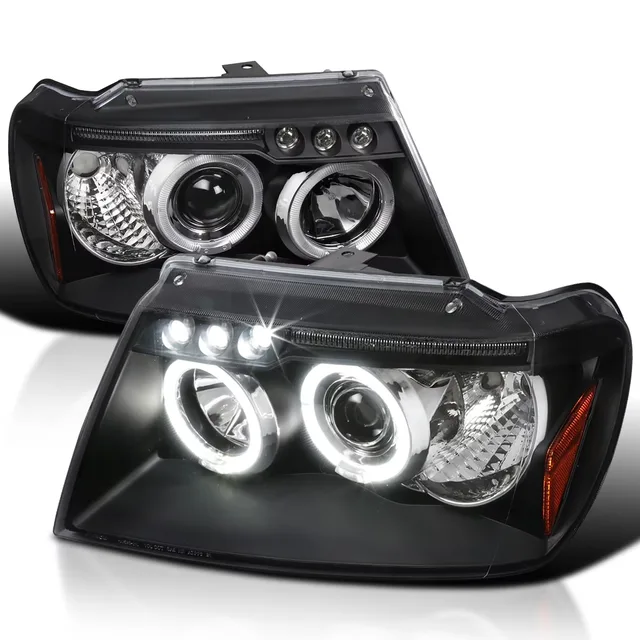 Projector Headlights led black waterproof