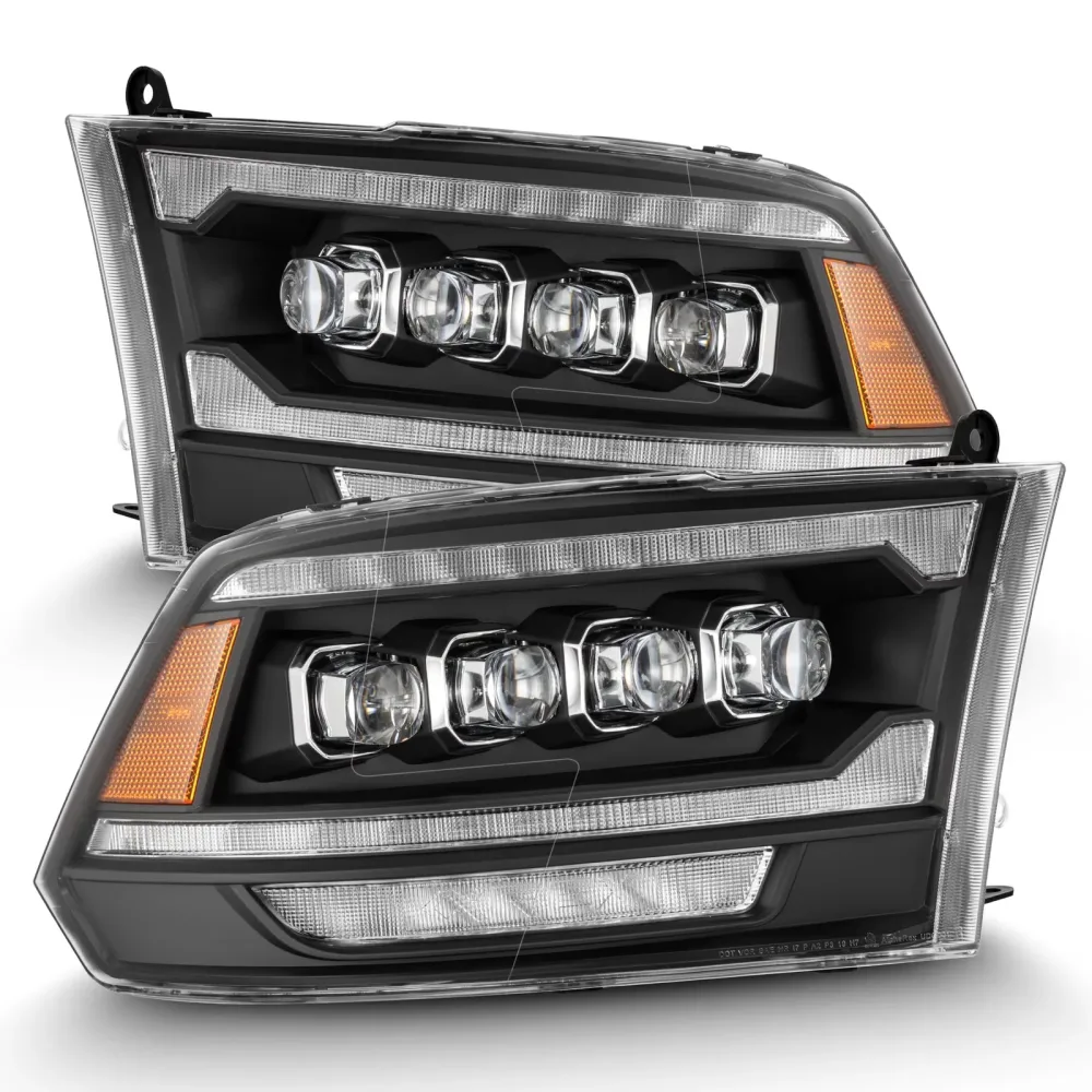 Truck led black white