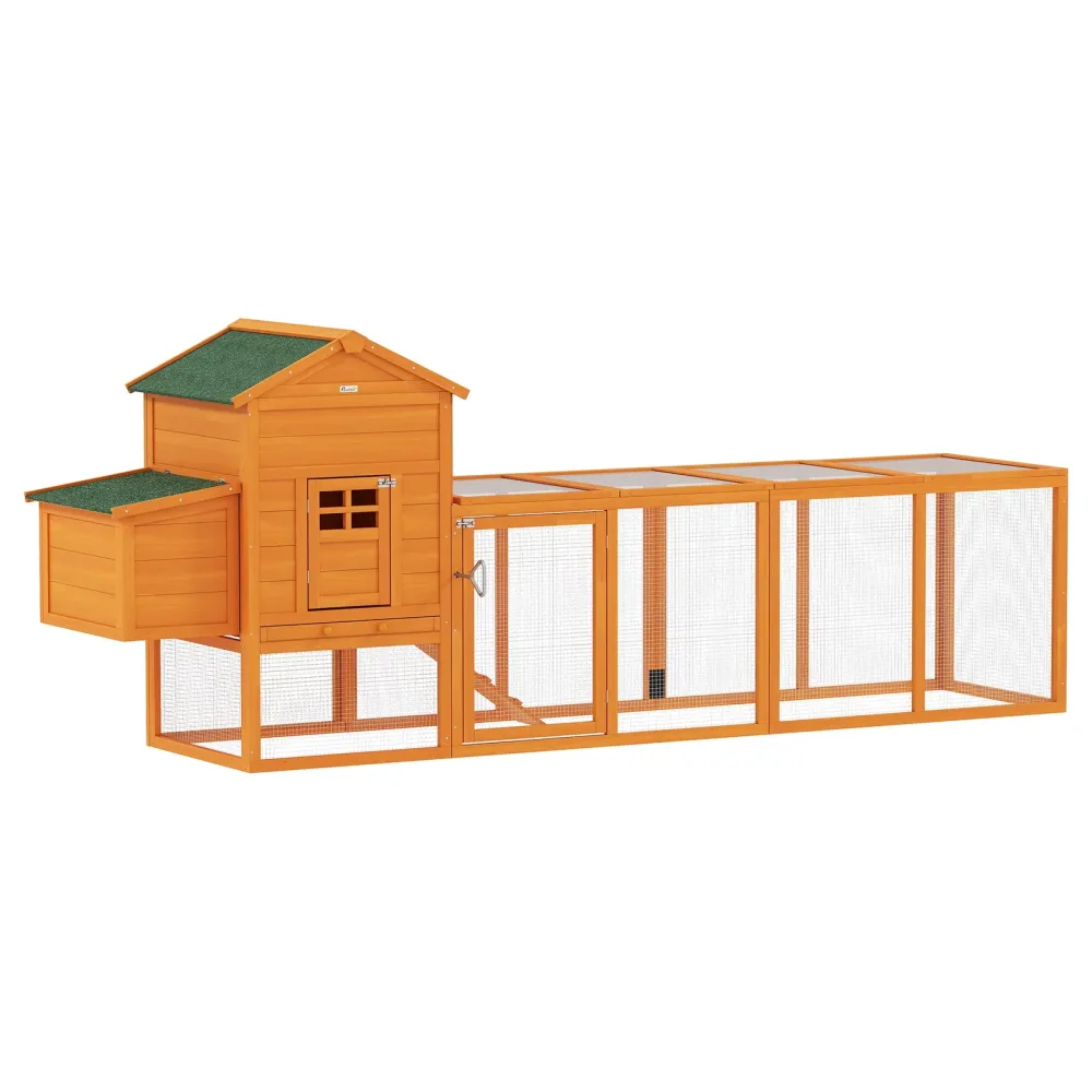 Chicken Coop weatherproof orange 117.25"