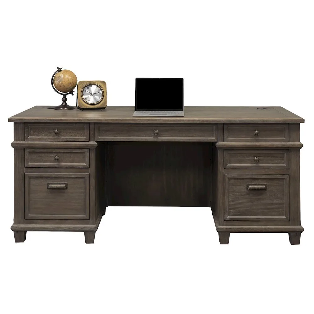 Desk gray 68" 28"