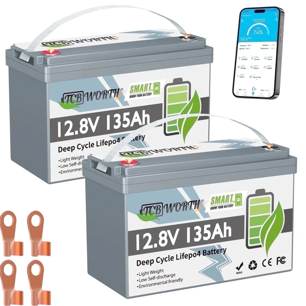 Battery 2pack 12v bluetooth