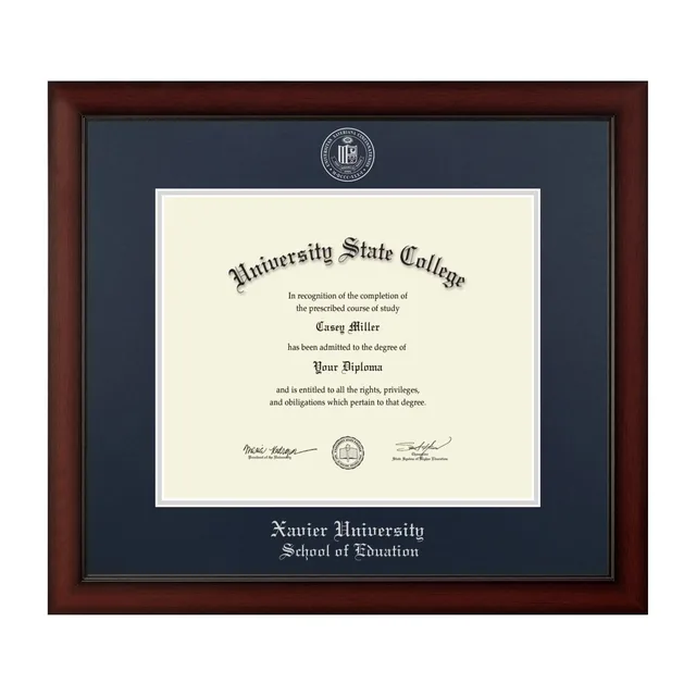 Diploma Frame silver 17w 25w
