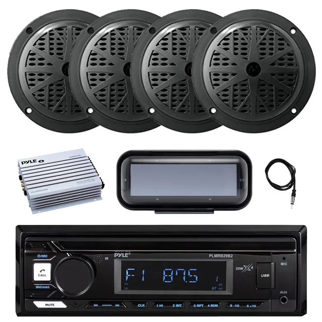Marine Audio 6.5' 120 watt bluetooth