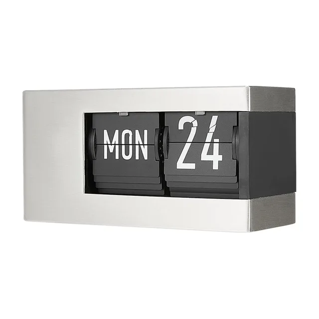 Desk Calendar silver 5cm 95inch