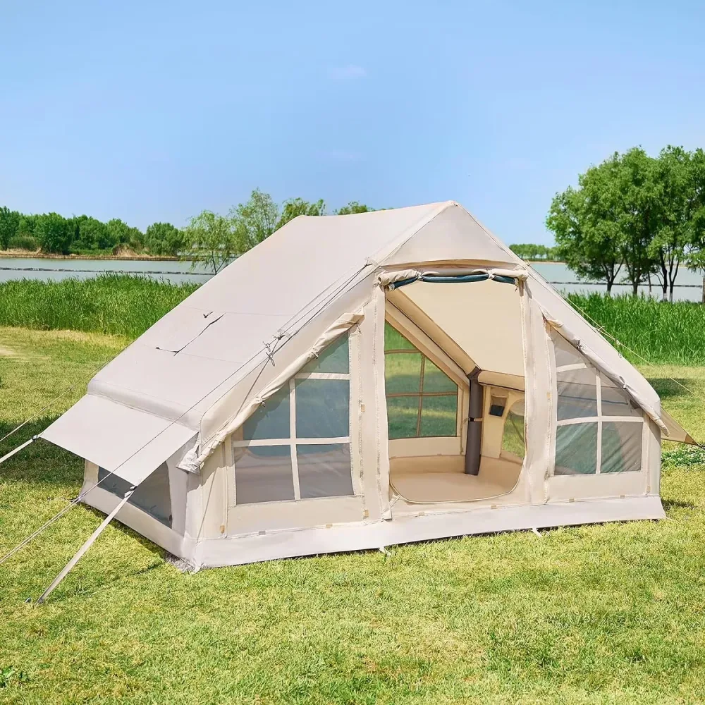 Inflatable Tent waterproof 4-6 people 118"