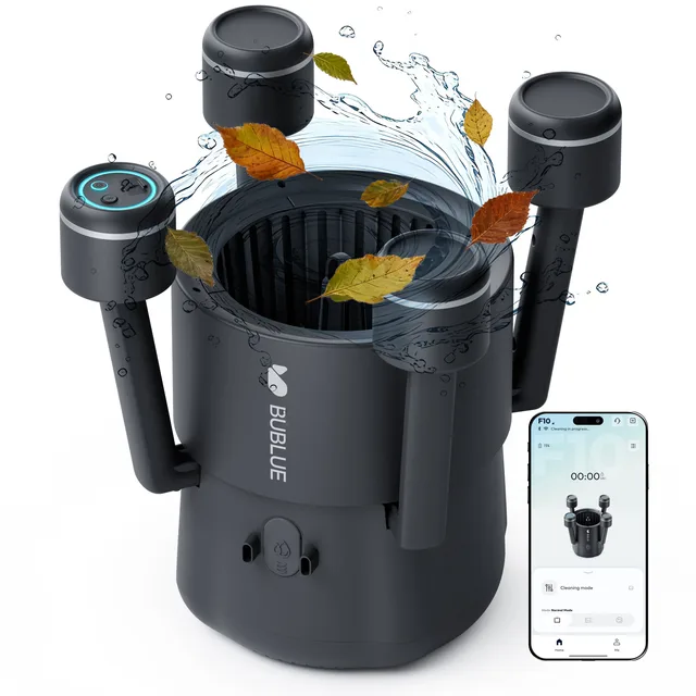 Pool Cleaner led bluetooth blue