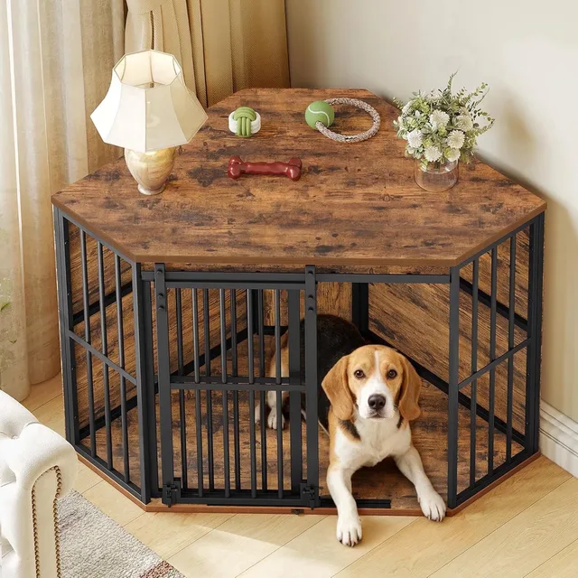 Dog Crate brown 40.2" 21.1"