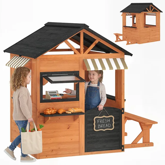 Play Kitchen brown 110 lbs 67.5"