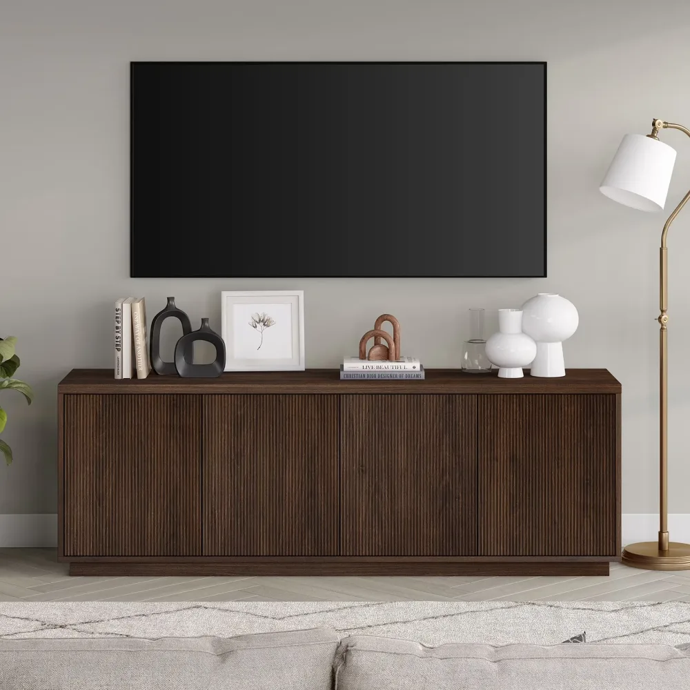 Stand 75" black brown