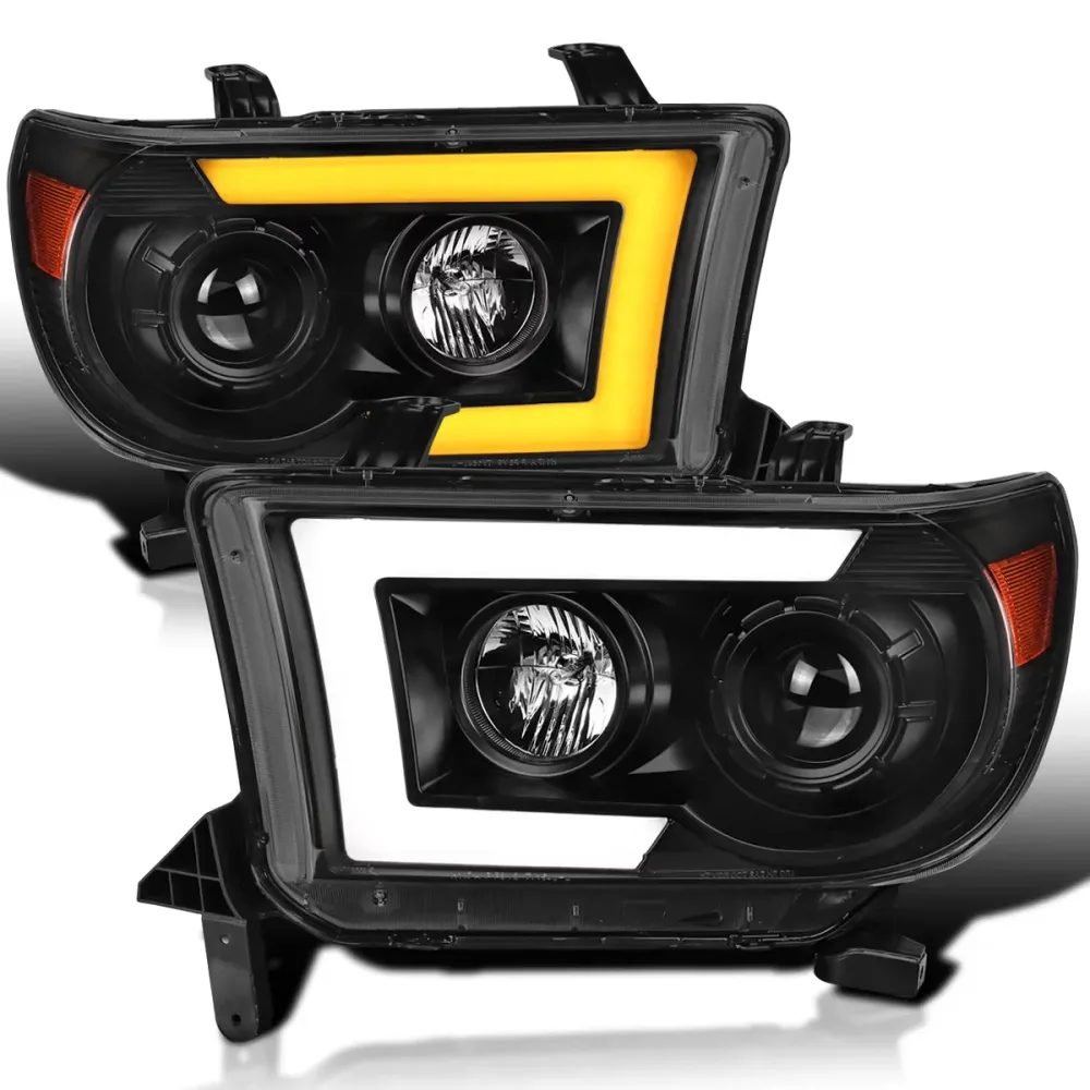 Projector Headlights led black 12v