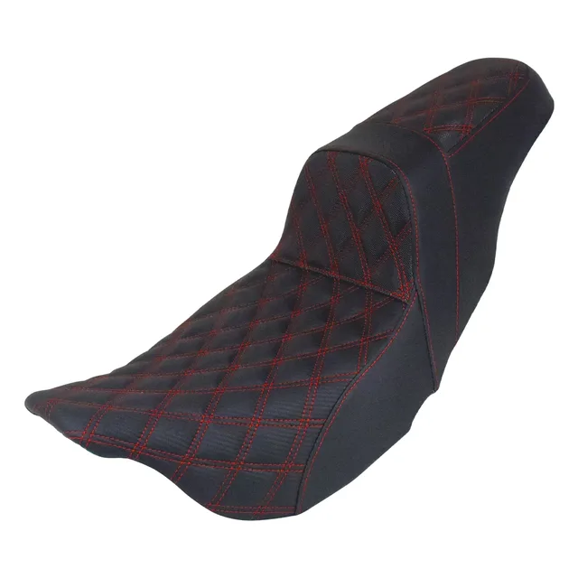 Seat red 2" black