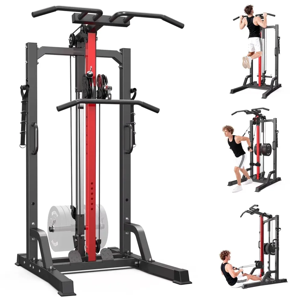 Machine black red 3"