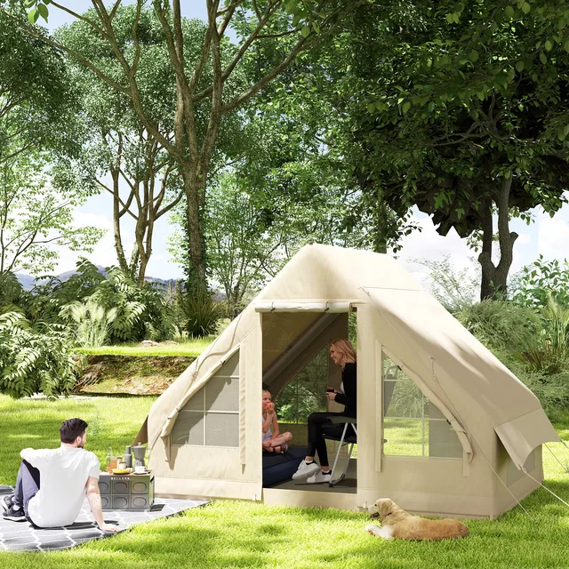 Camping Tent 3000mm 4-6 people 118.1"