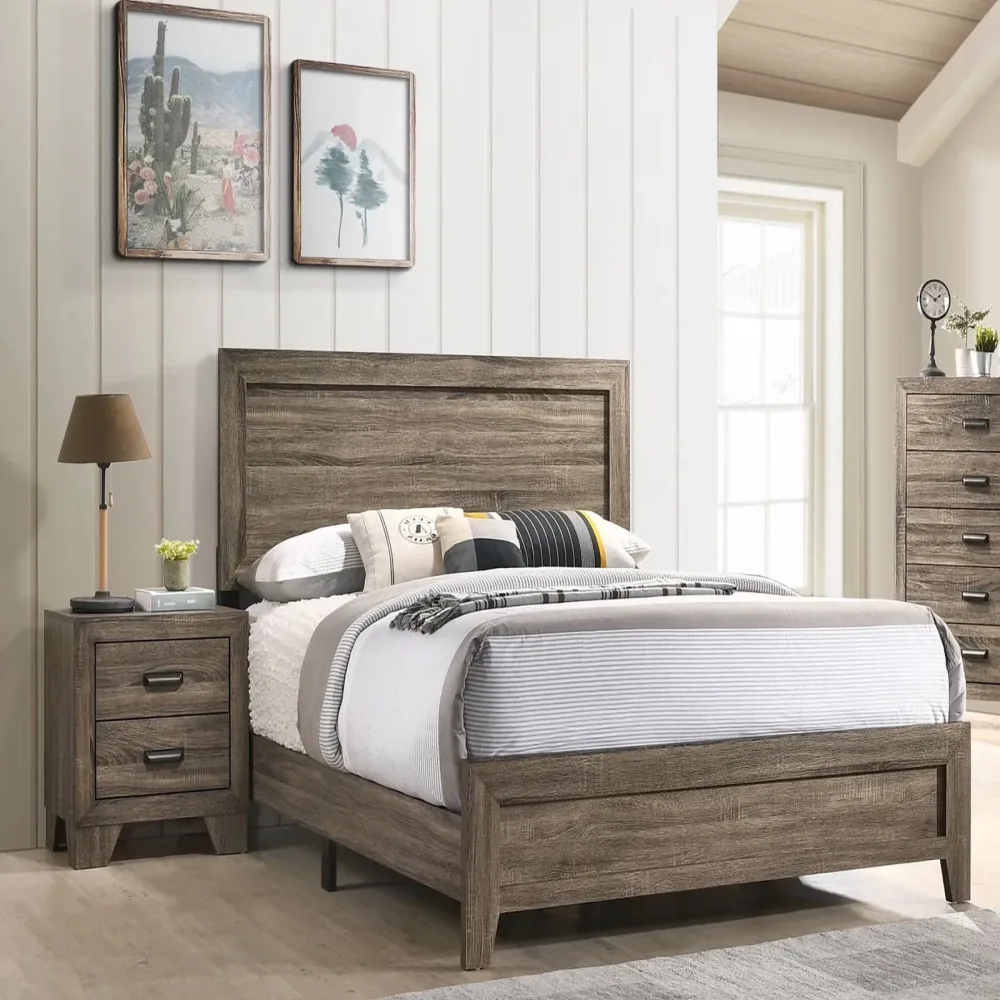 Bedroom Furniture gray 78.9" 56"