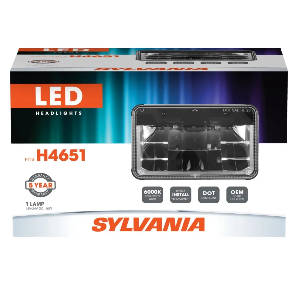 Motorcycle 6 inch led white