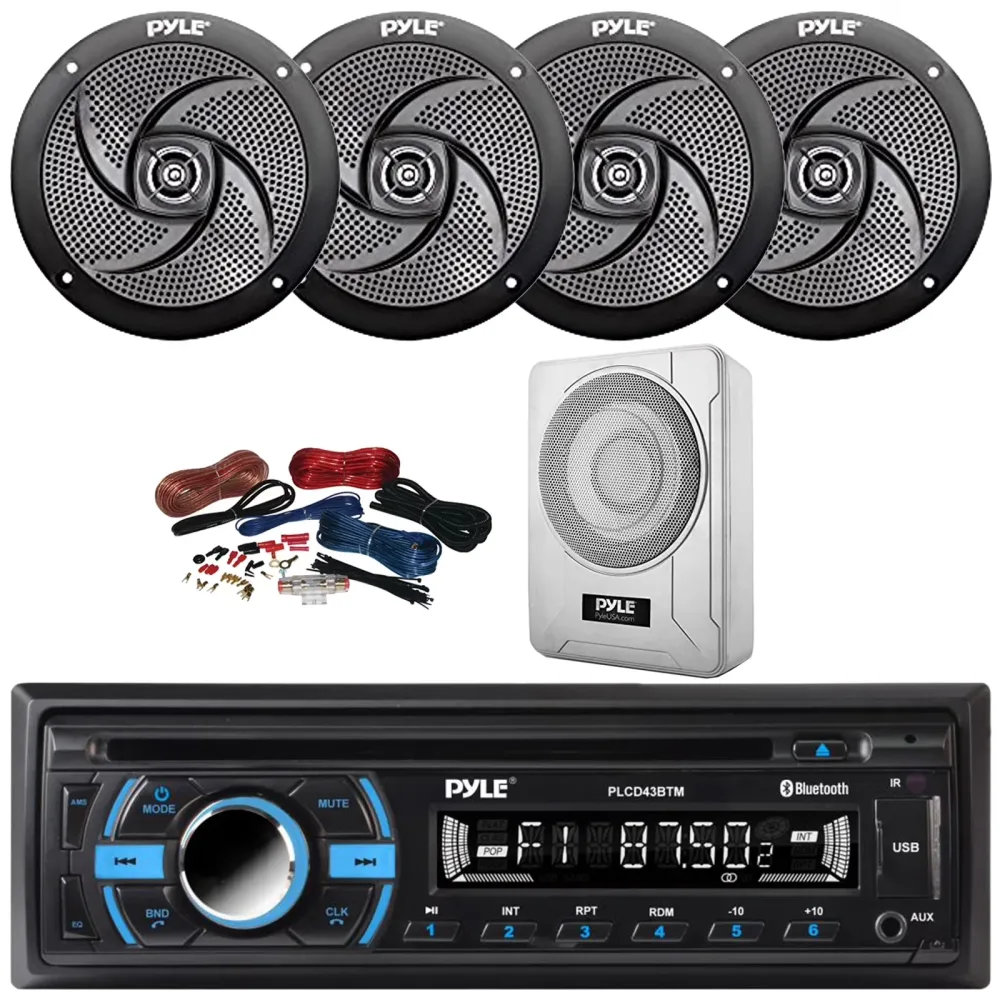 Stereo Receiver 4" 100w 600w