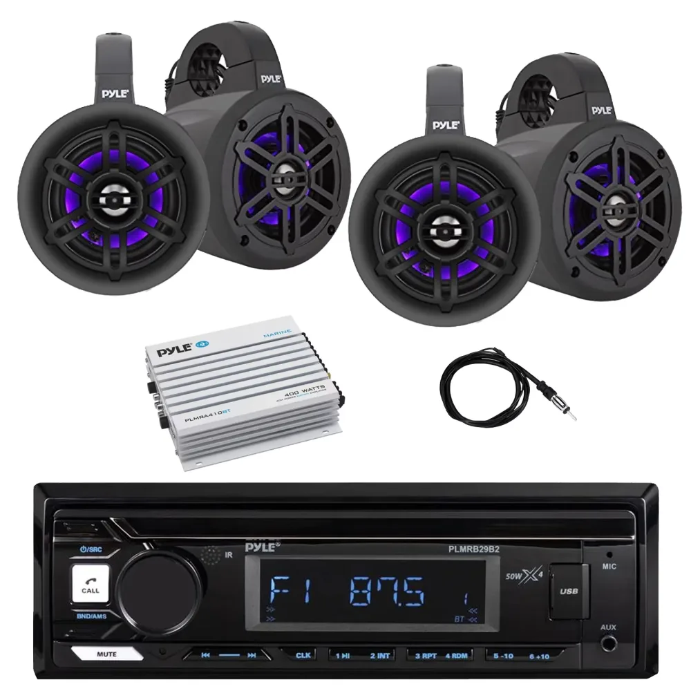 Bluetooth Amplifier 4" 300w
