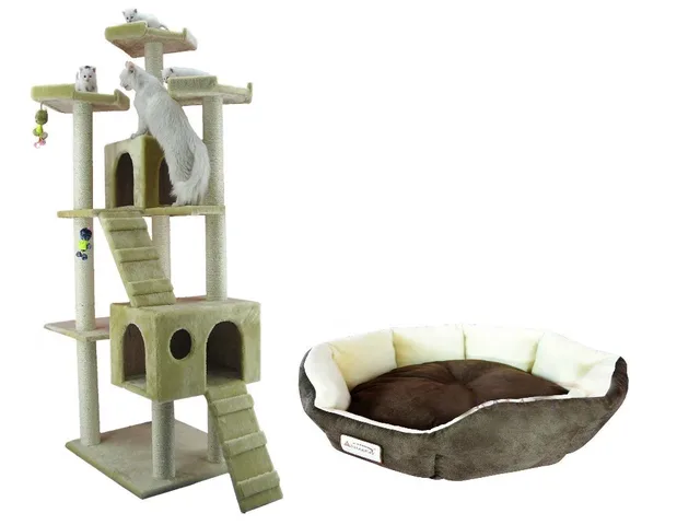 Bed 74 inch beige 60 lbs