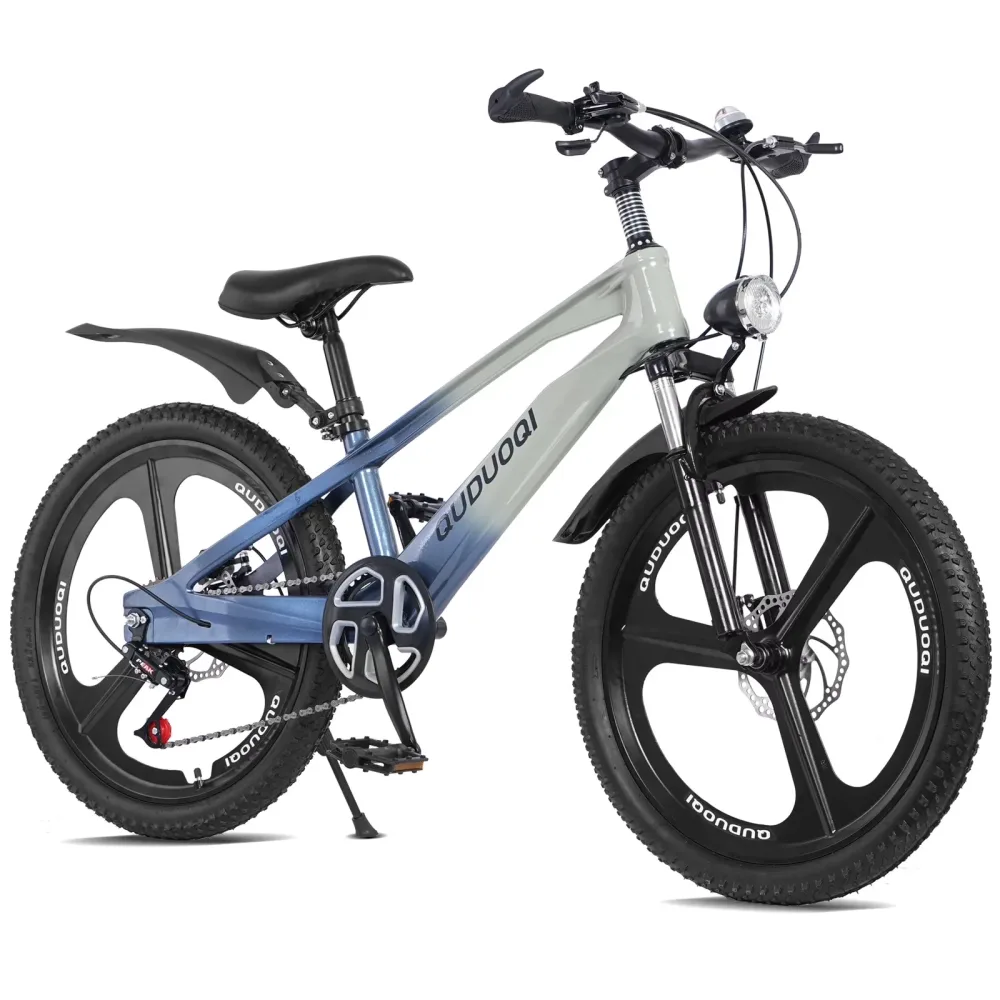 Mountain Bike 20" led silver