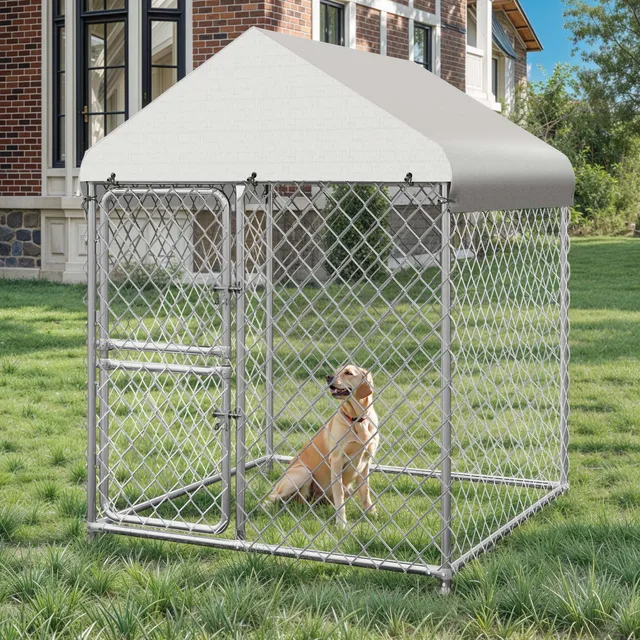 Dog Crate 6.2ft 48.4" 64.2"
