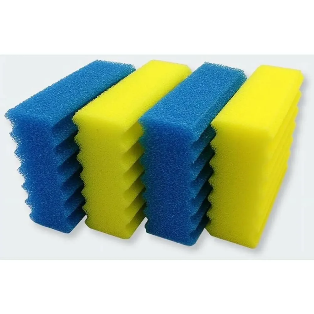 Pond Filter yellow blue