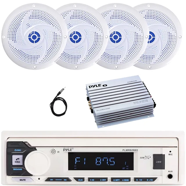 In-dash Stereo 5.25" 180w 4 channel