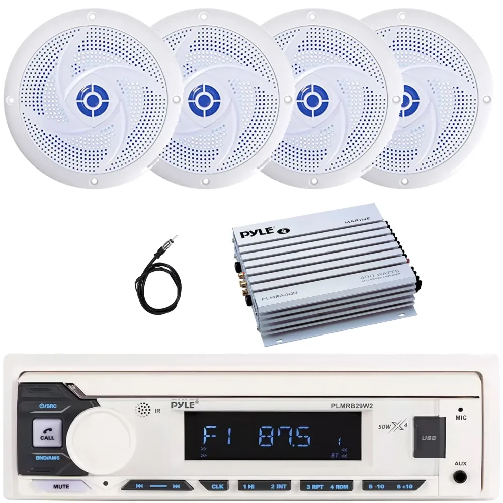 In-dash Stereo 5.25" 180w 4 channel