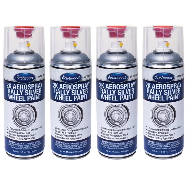 Paint 11.5 oz 4 pack silver